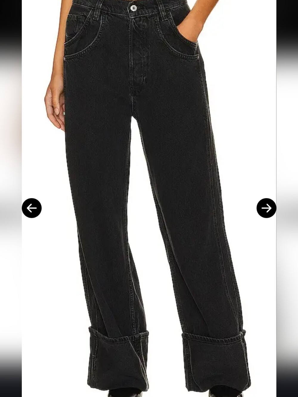 x final countdown bf jean in black Size 28